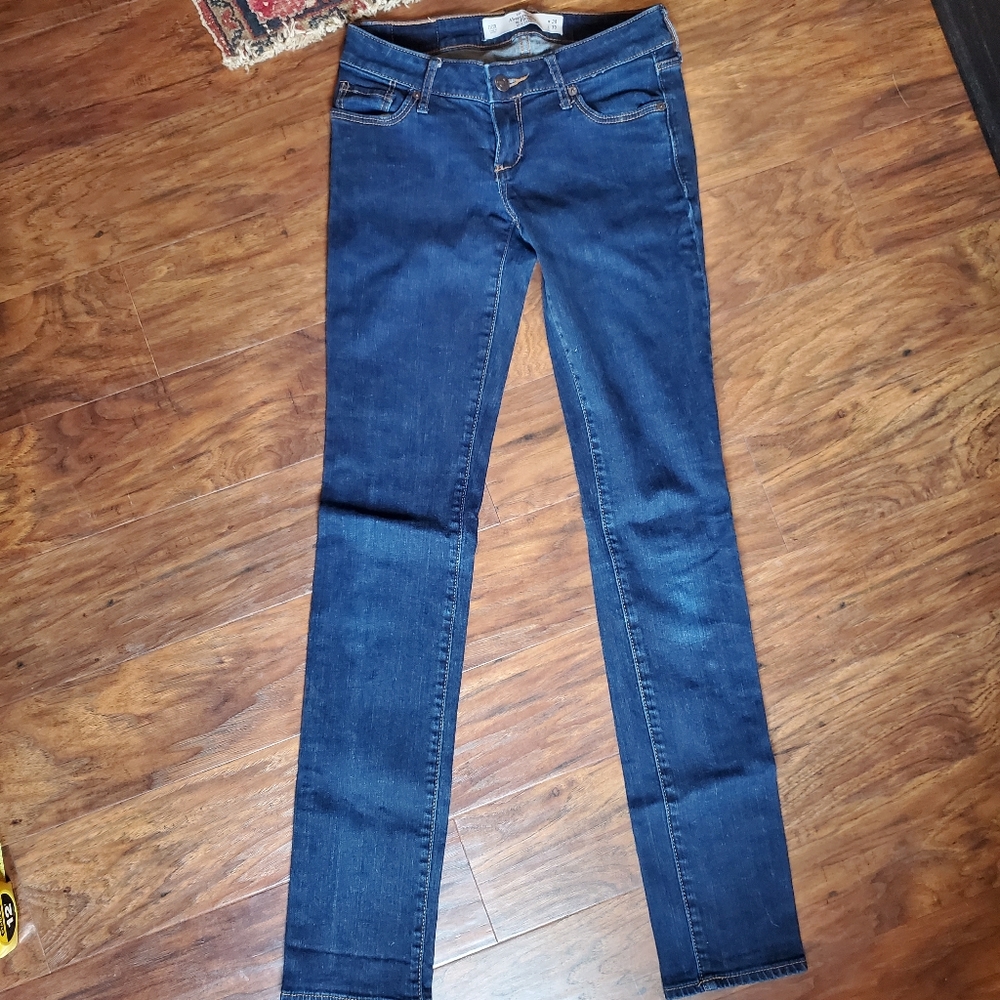 Abercrombie and Fitch Dark Wash Skinny Jeans